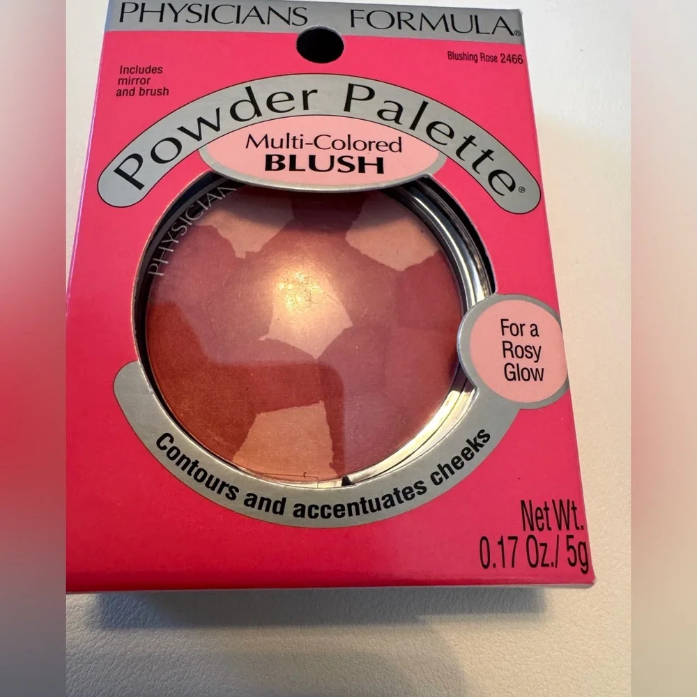 Physicians Formula Powder Palette Mineral Multicolored Blush Blushing Rose 2466